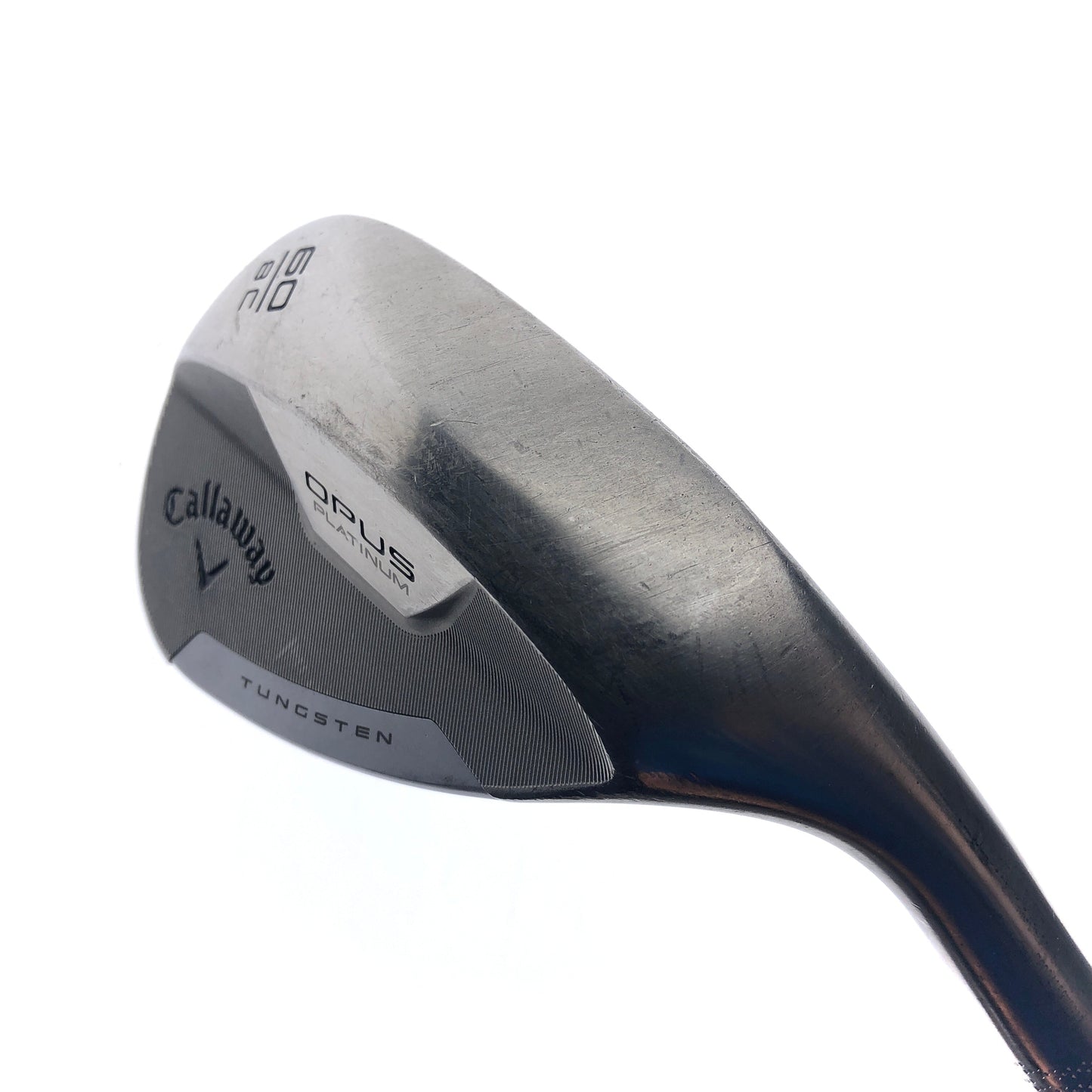 Used TOUR ISSUE Callaway Opus Platinum Chrome Lob Wedge / 60 Degree / Stiff Flex
