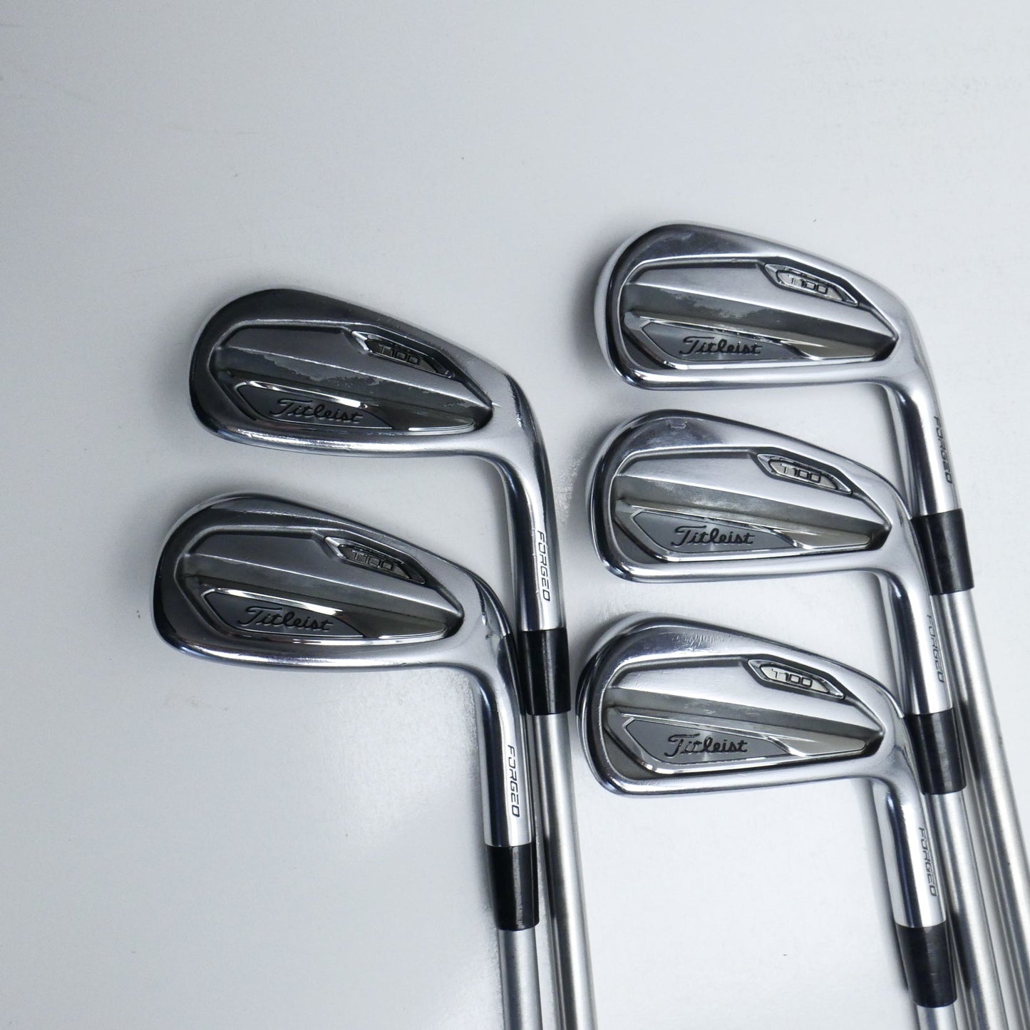 Used Titleist T100 Iron Set / 5 - 9 IRON / Stiff Flex